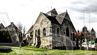 Eglise Siant Aignan Arthies par Alexandre Serain Shuvaloff