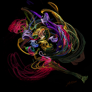 Bouquet de Fleurs peinture digitale Bouquet de Fleurs peinture digitale